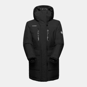 Arctic IN Hooded Parka Dam Glaciärblå-svart