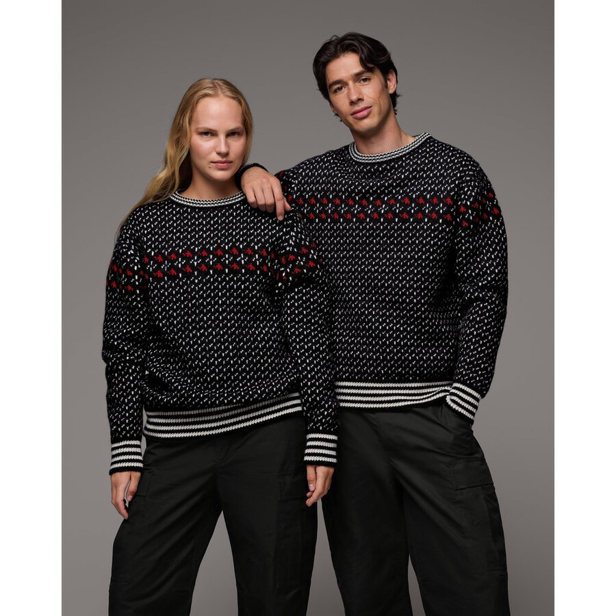Mammut x Cabourn Direttissima Wool ML Tröja Svart marinblå - Bild 4