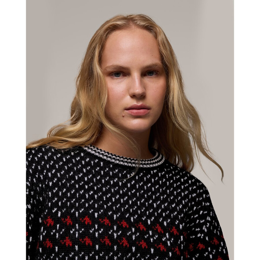 Mammut x Cabourn Direttissima Wool ML Tröja Svart marinblå - Bild 7