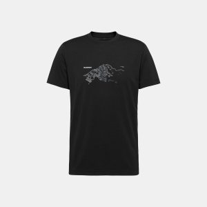 Bergs-T-shirt Herr Fruendenhorn Svart