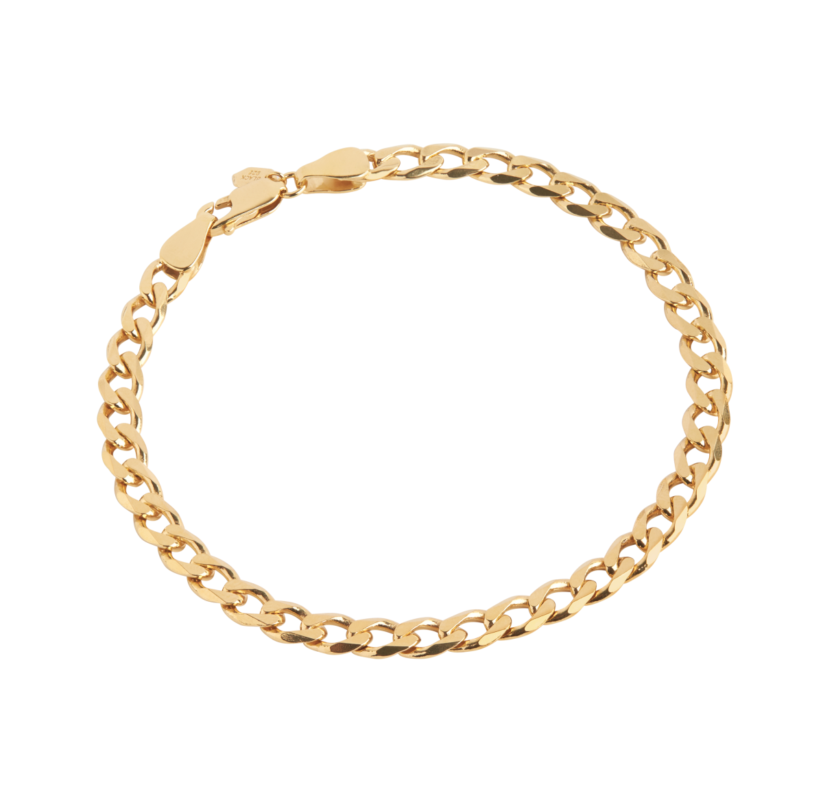 Forza armband – 18k guldpläterat silver