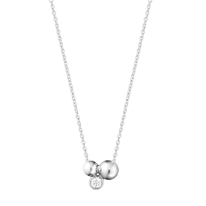 Moonlight Grapes halsband – silver, diamant