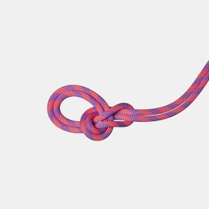 9.5 Crag Dry Rope Duodess 60m Lavendel-vibrerande orange