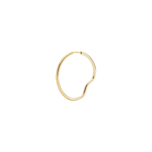 Copenhagen Hoop 25mm – 18k guldpläterat silver