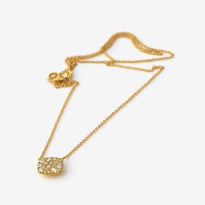 Into The Wild Mini halsband – 18k guld, diamanter