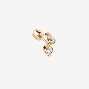 Audrey Stud – 14k guld, labbodlade diamanter
