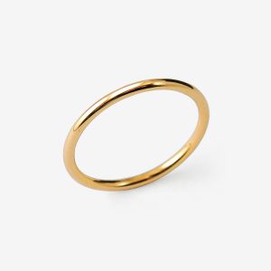 Helrund ring 1,5mm – 18k guld
