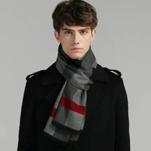 Lyxig scarf för män