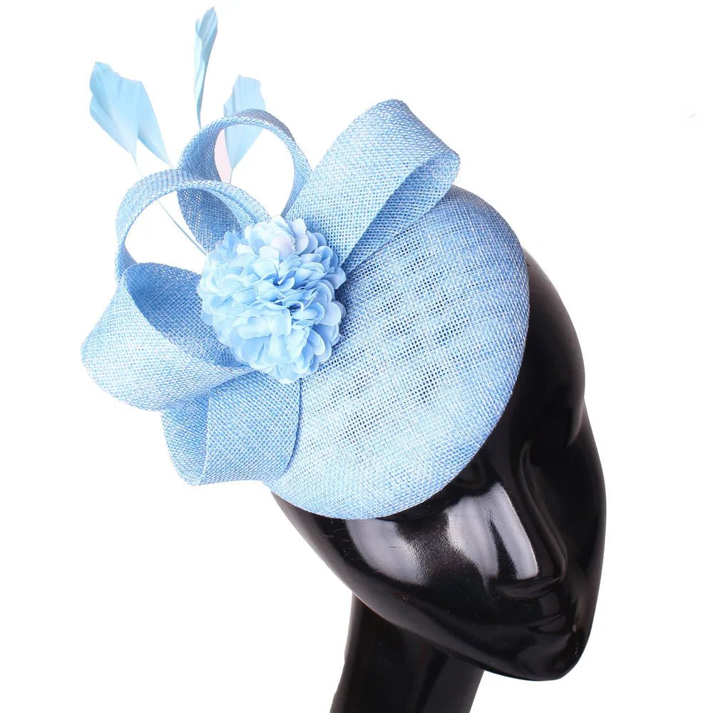 Broderad fascinatorhatt - Bild 2
