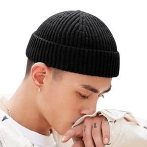 Casual och chic beanie för män