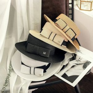 Retro stråhatt