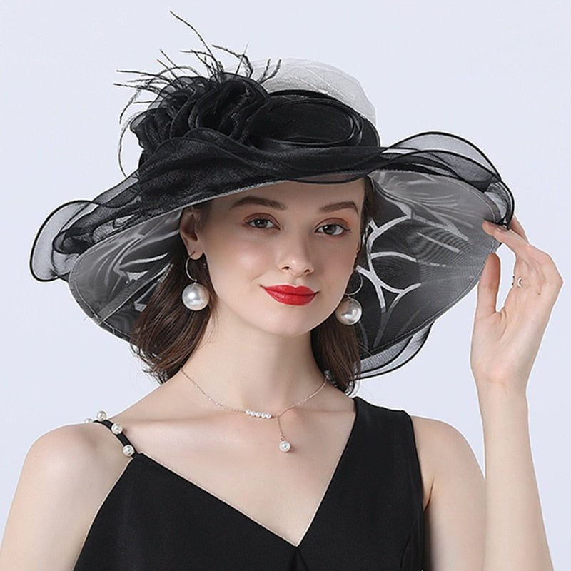 Solhatt, fascinator
